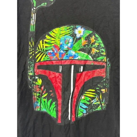 Just in 💫| Star Wars Retro Tropical Print Tshirt SZ S - Picture 5 of 7